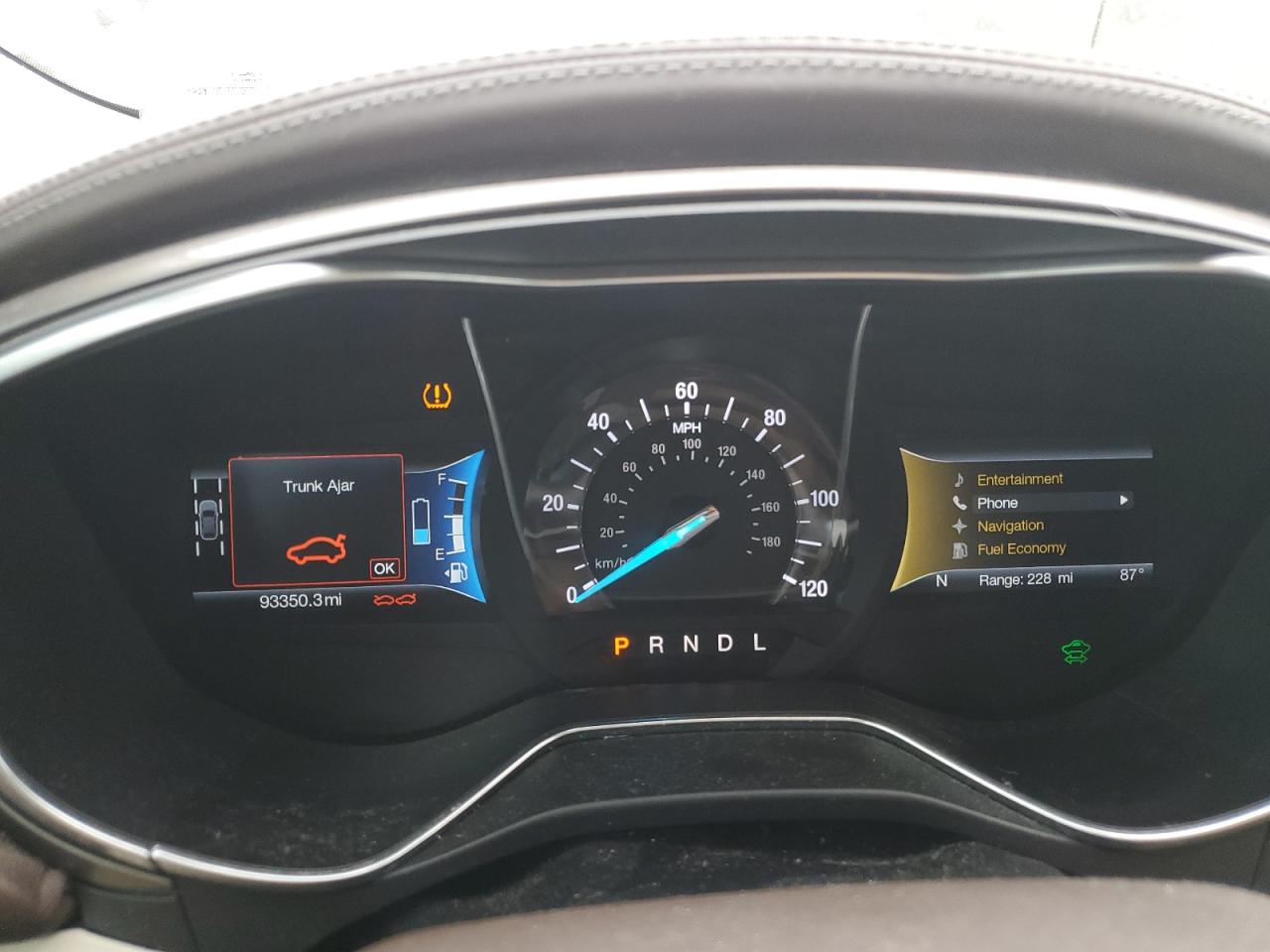 2017 FORD FUSION TITANIUM PHEV photo 9