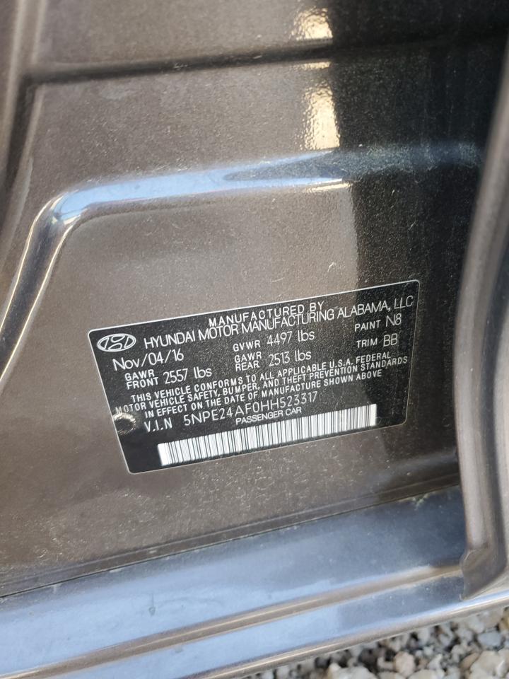 2017 HYUNDAI SONATA SE photo 12