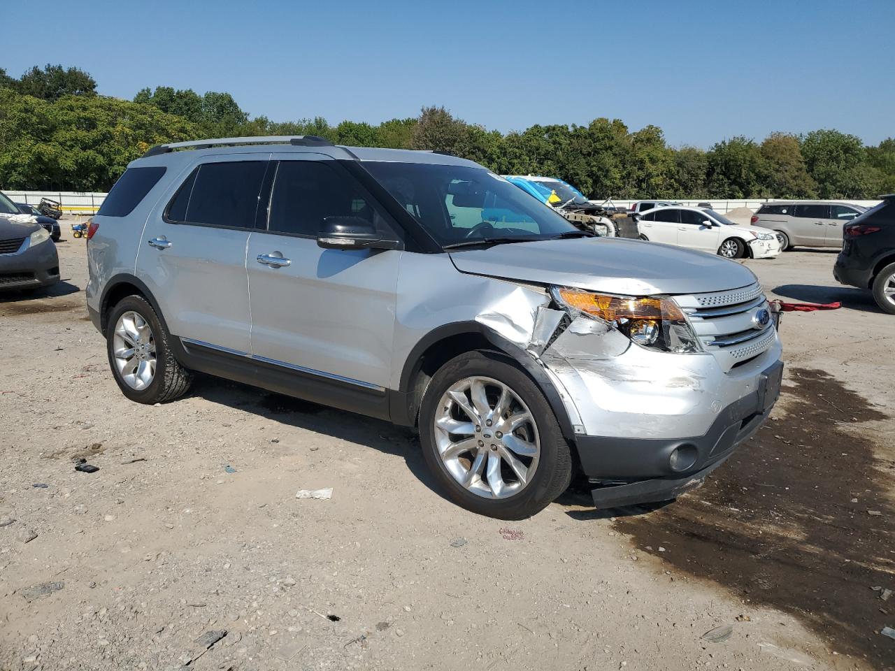 2014 FORD EXPLORER XLT photo 4