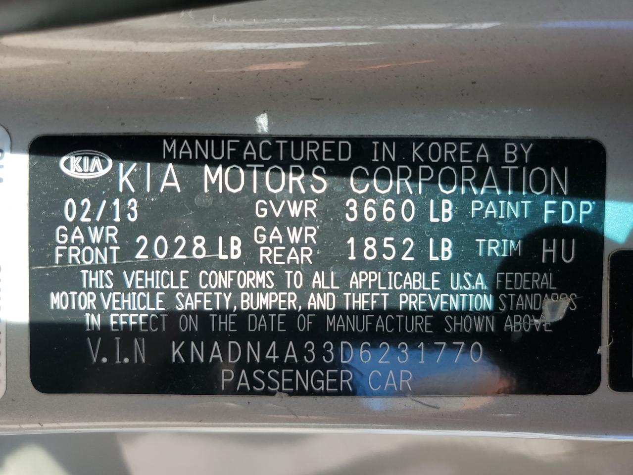2013 KIA RIO EX photo 25