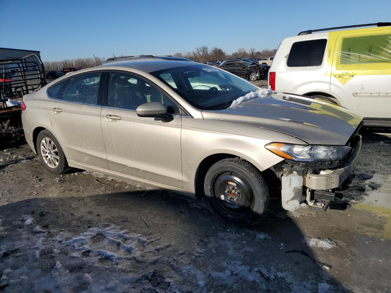 2017 FORD FUSION S photo 4