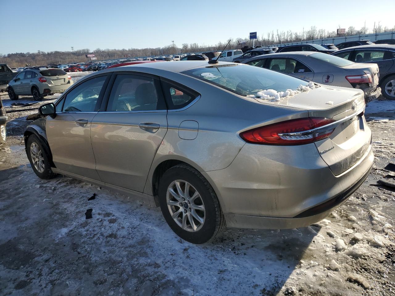 2017 FORD FUSION S photo 2