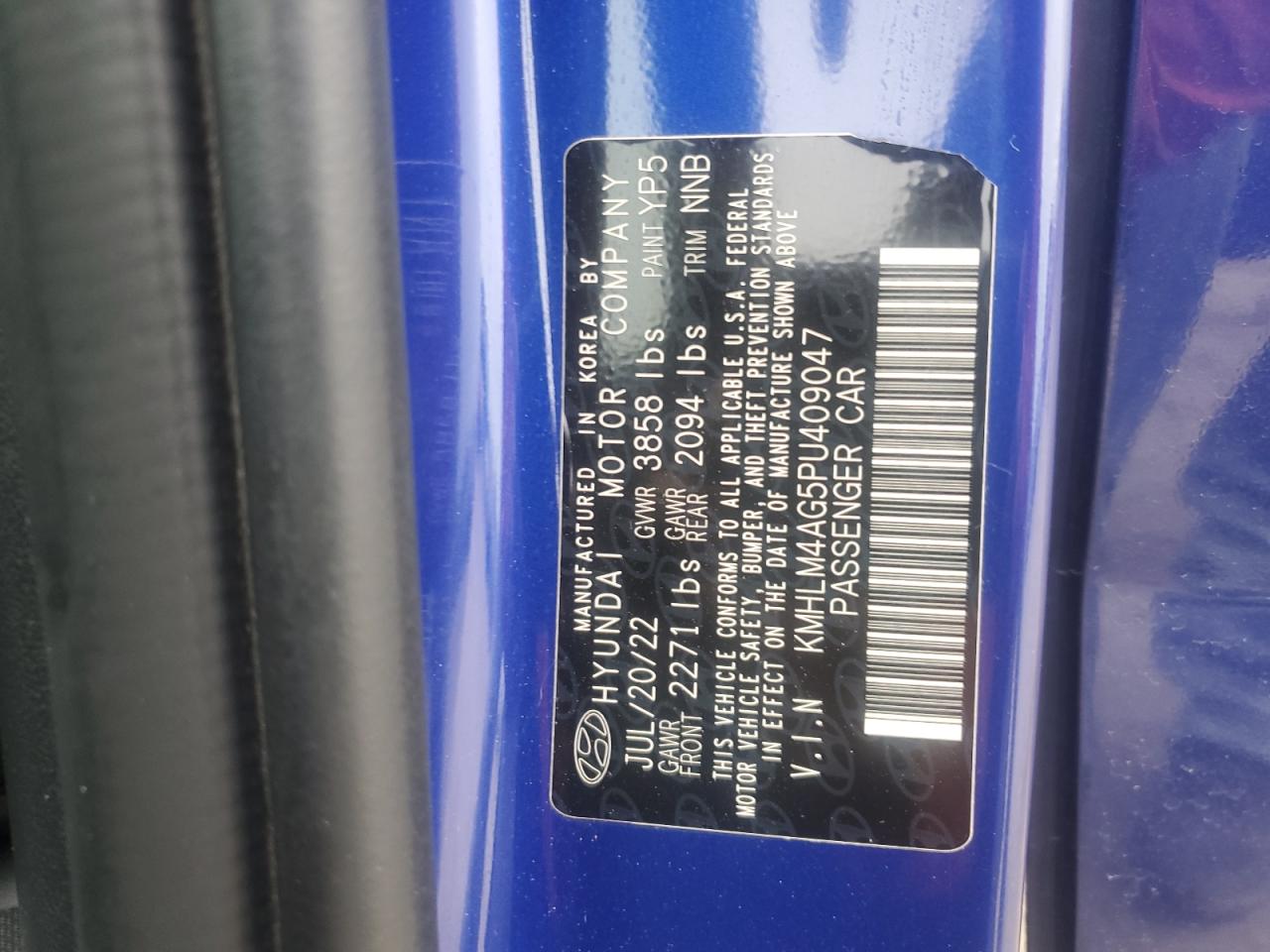 2023 HYUNDAI ELANTRA SEL photo 13
