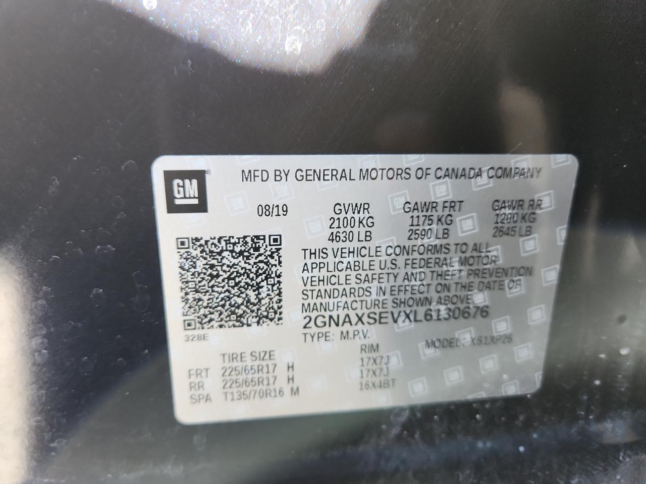 2020 CHEVROLET EQUINOX LS photo 27