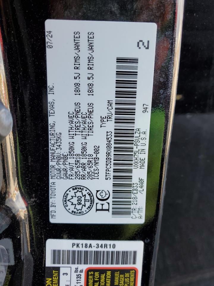 2024 TOYOTA TUNDRA CREWMAX LIMITED photo 34