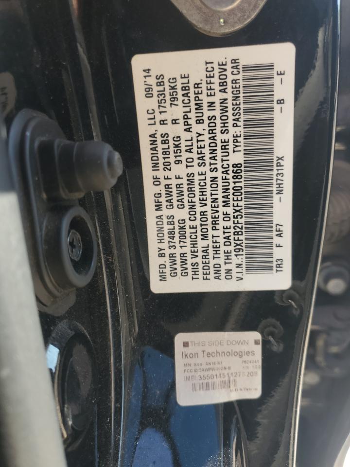 2015 HONDA CIVIC LX photo 23