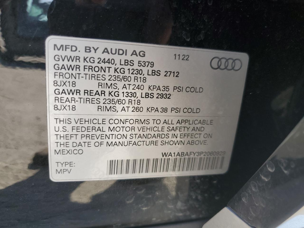 2023 AUDI Q5 PREMIUM 40 photo 13