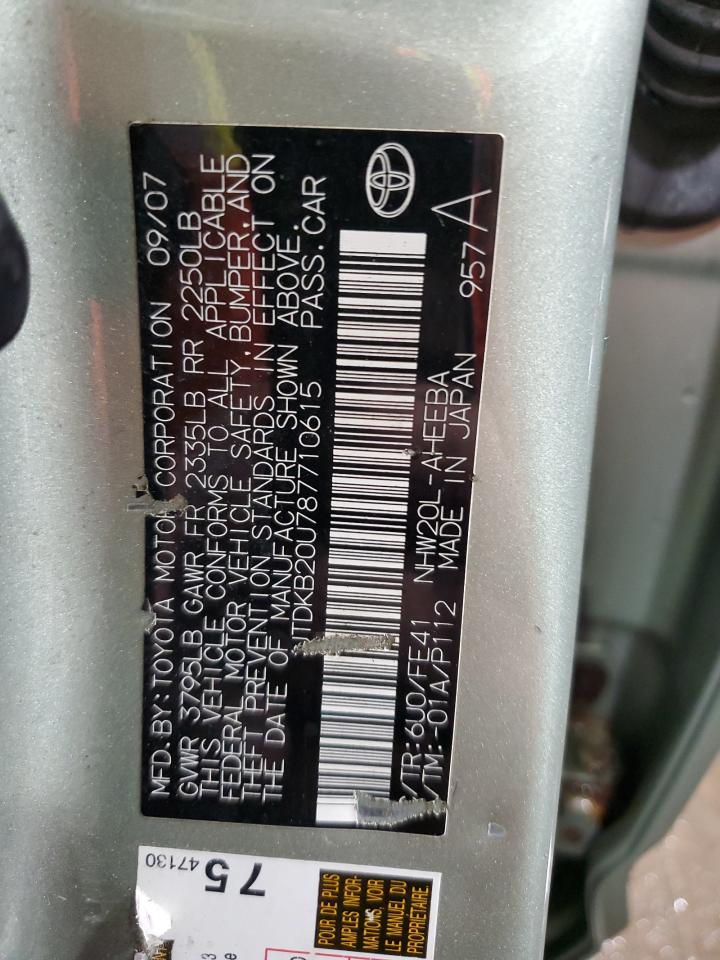 2008 TOYOTA PRIUS BASE photo 25