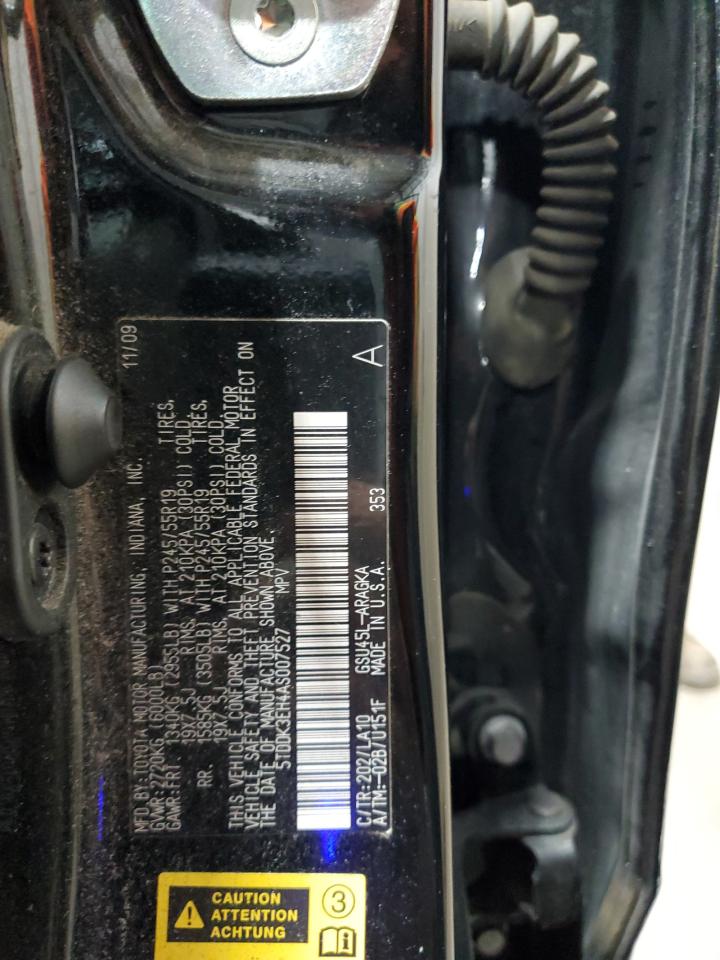 2010 TOYOTA HIGHLANDER LIMITED photo 37