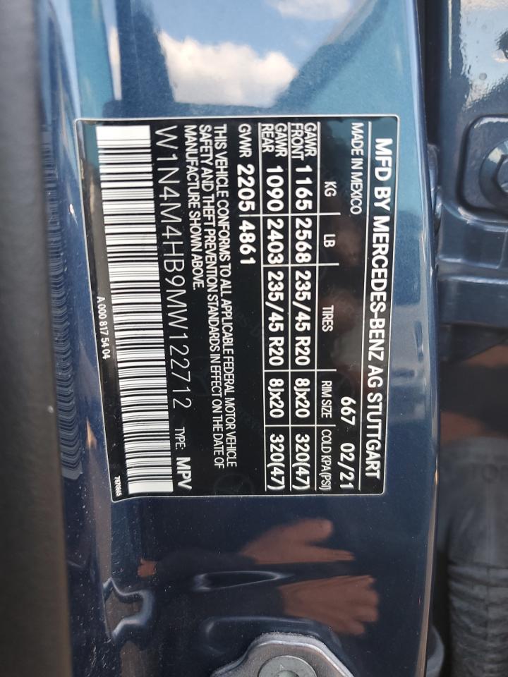 2021 MERCEDES-BENZ GLB 250 4MATIC photo 13
