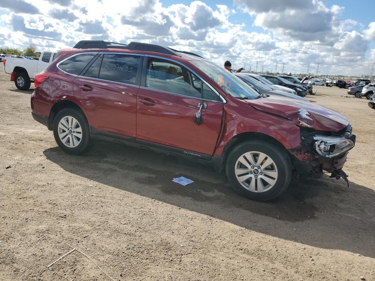 2015 SUBARU OUTBACK 2.5I PREMIUM photo 4