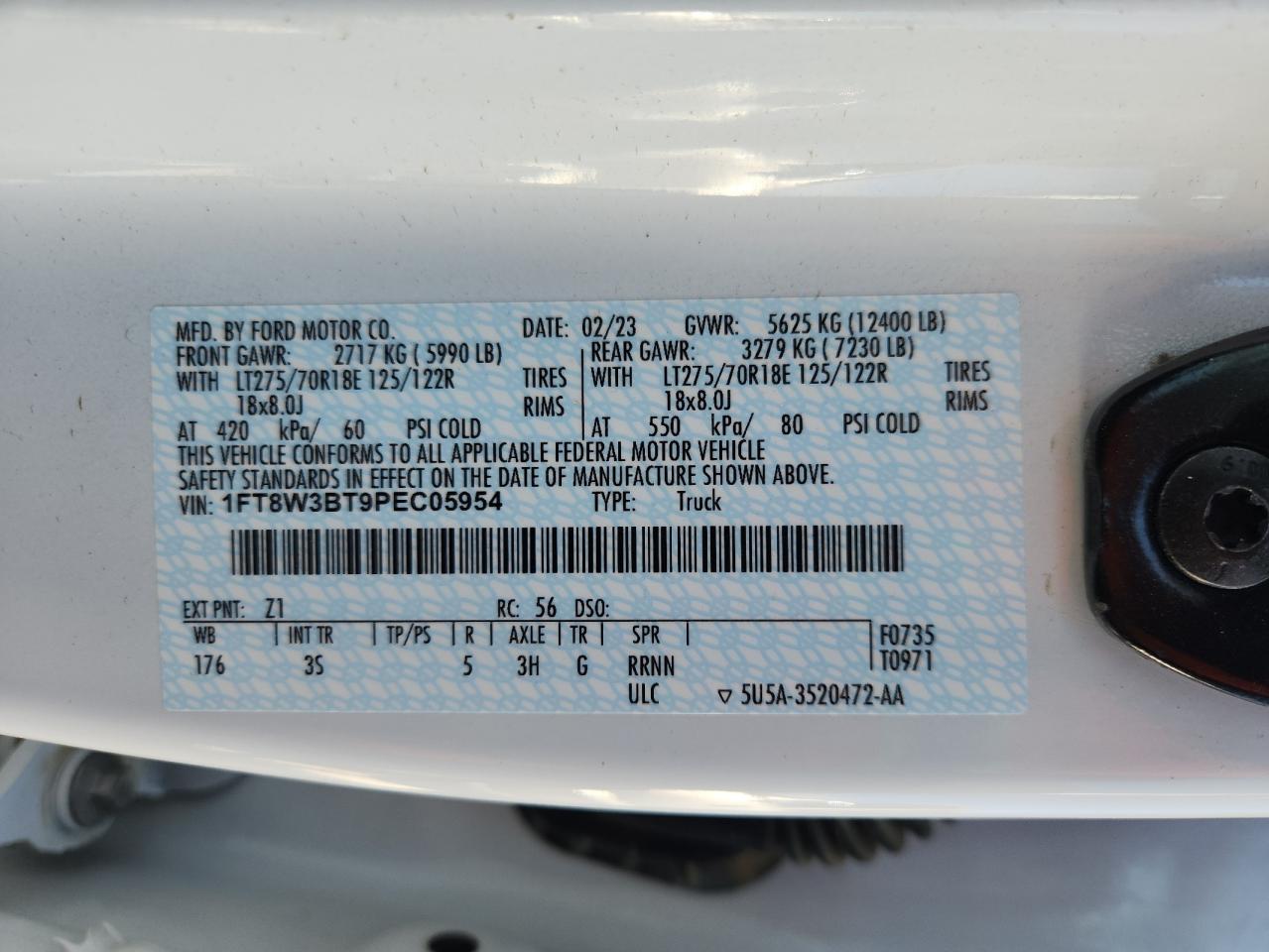 2023 FORD F350 SUPER DUTY photo 12