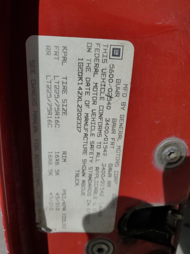 1990 CHEVROLET GMT-400 K1500 photo 12