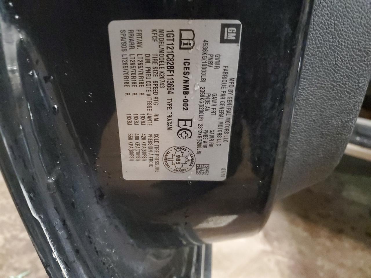 2011 GMC SIERRA K2500 SLT photo 12