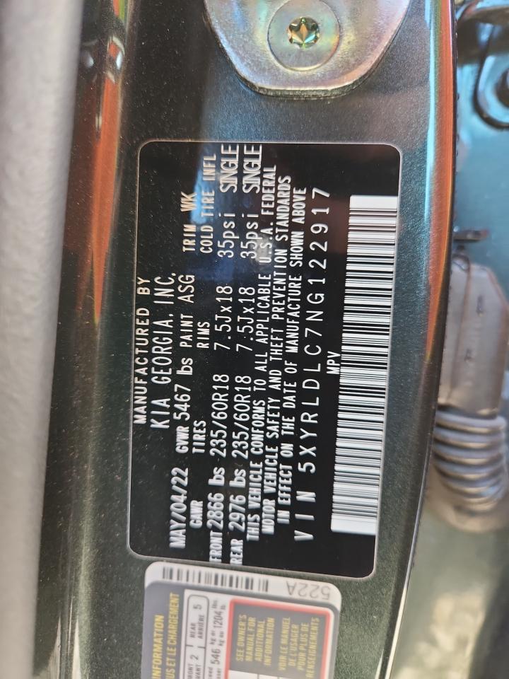 2022 KIA SORENTO S photo 13