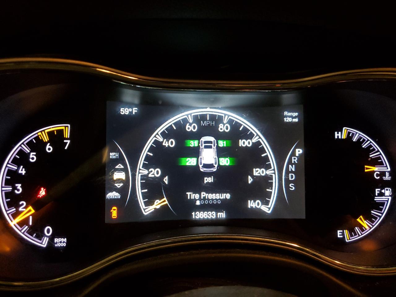 2015 JEEP GRAND CHEROKEE OVERLAND photo 9