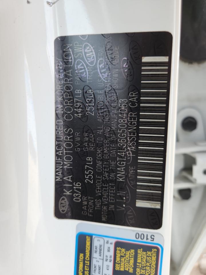2016 KIA OPTIMA LX photo 12