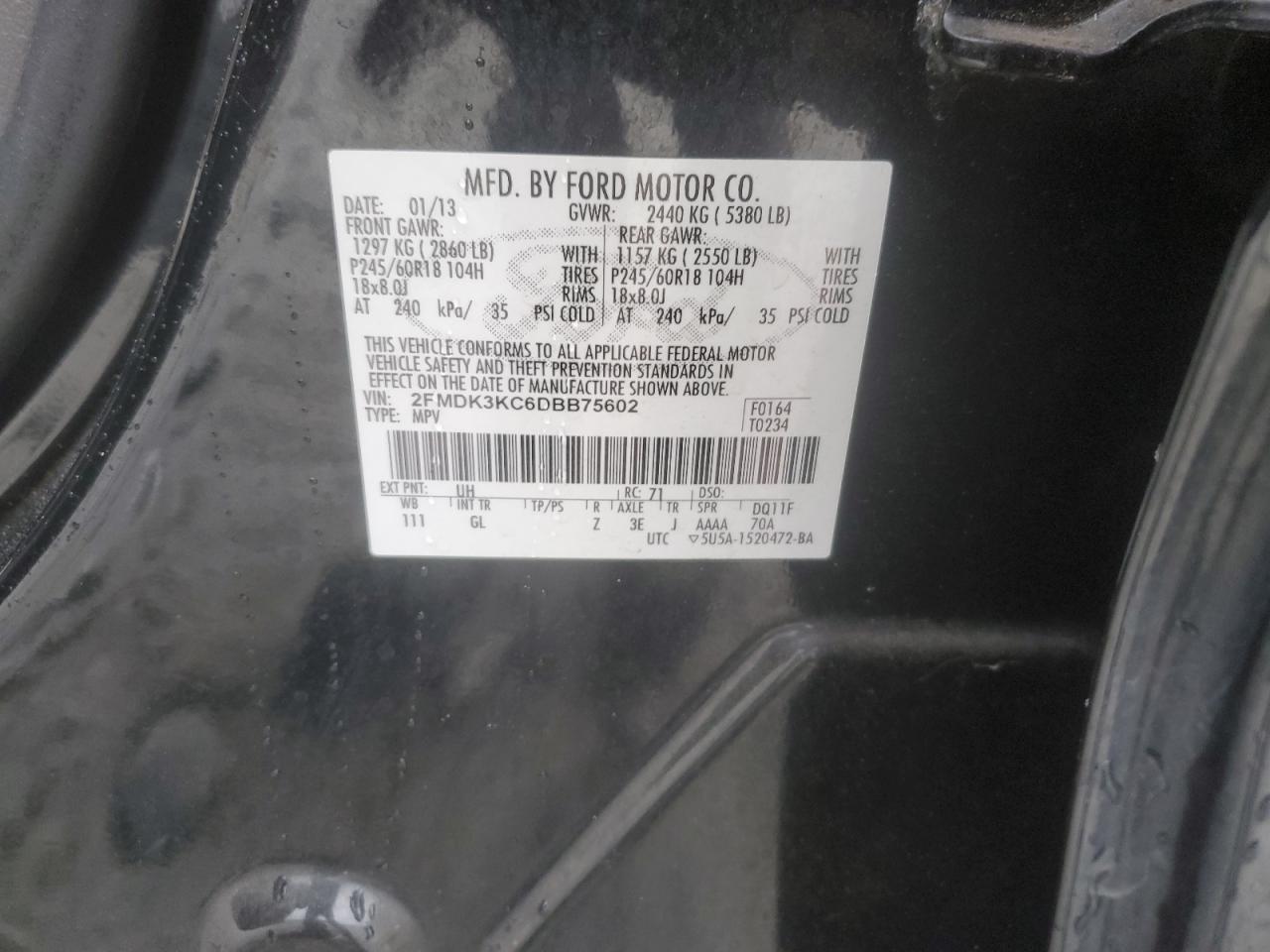 2013 FORD EDGE LIMITED photo 37