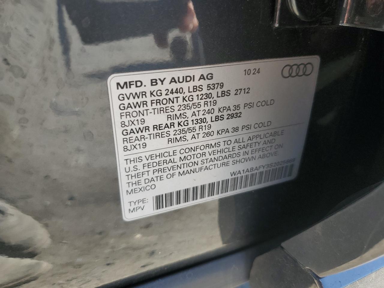 2025 AUDI Q5 PREMIUM 40 photo 25