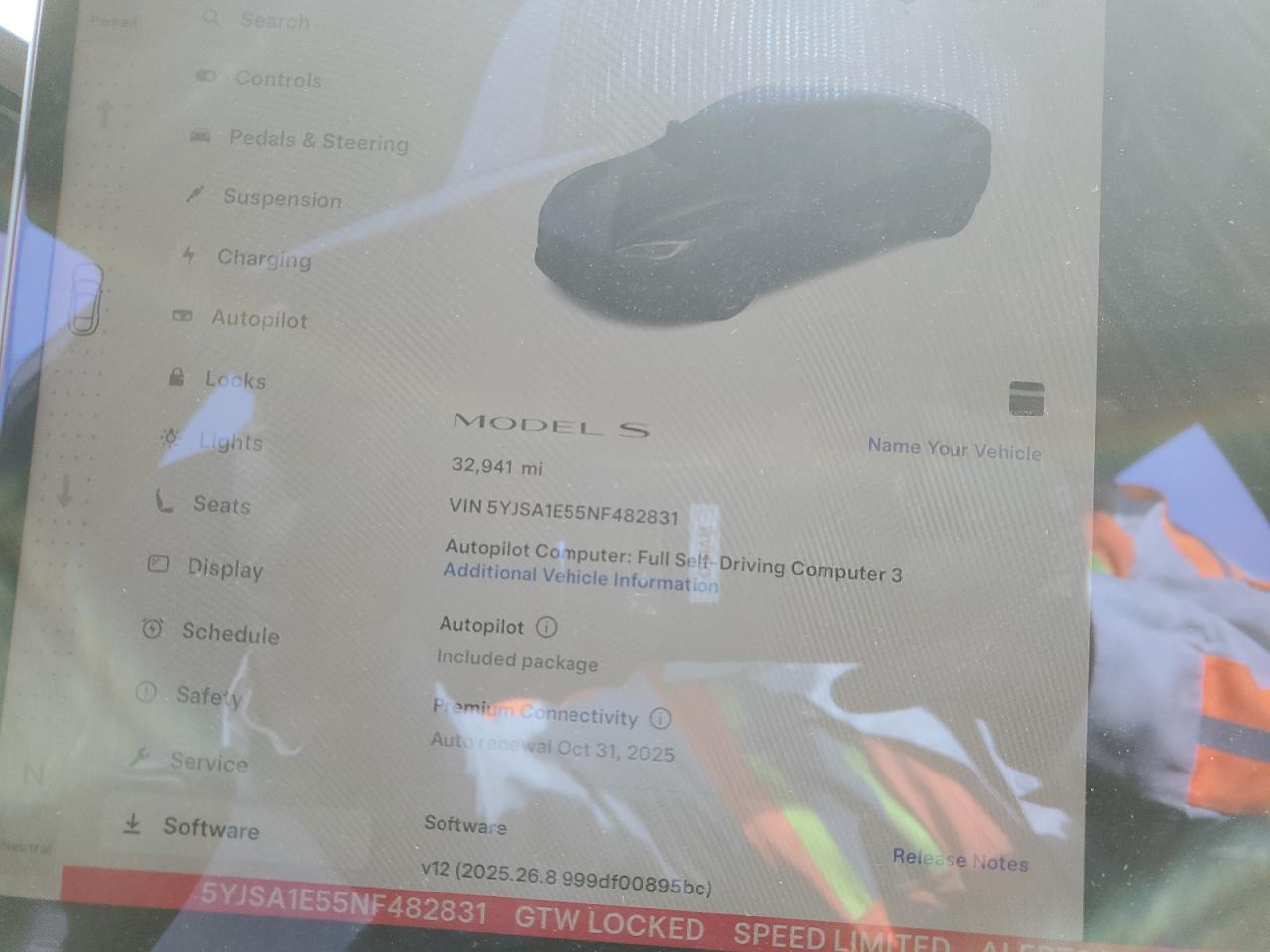 2022 TESLA MODEL S photo 9