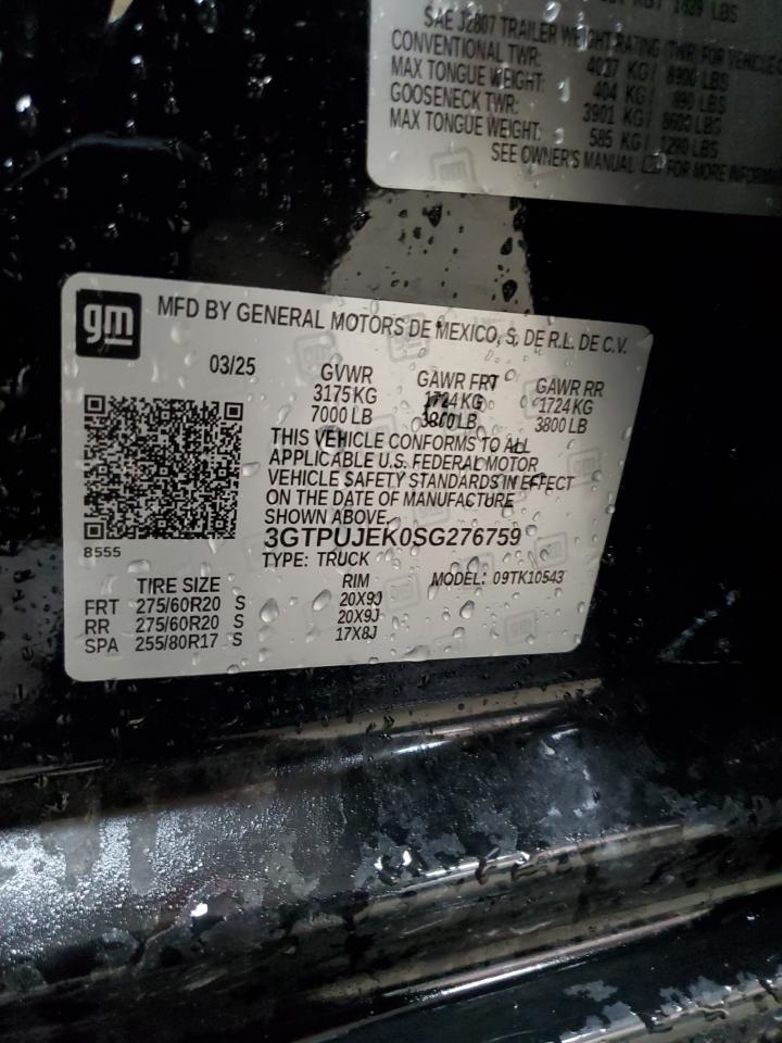 2025 GMC SIERRA K1500 ELEVATION-L photo 23