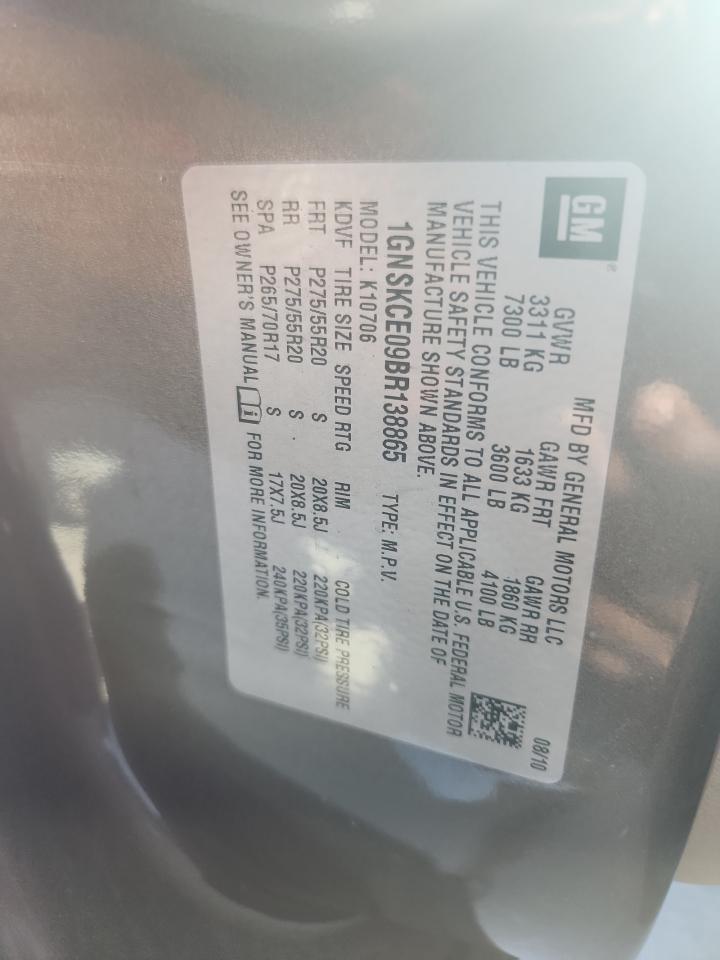 2011 CHEVROLET TAHOE K1500 LTZ photo 27