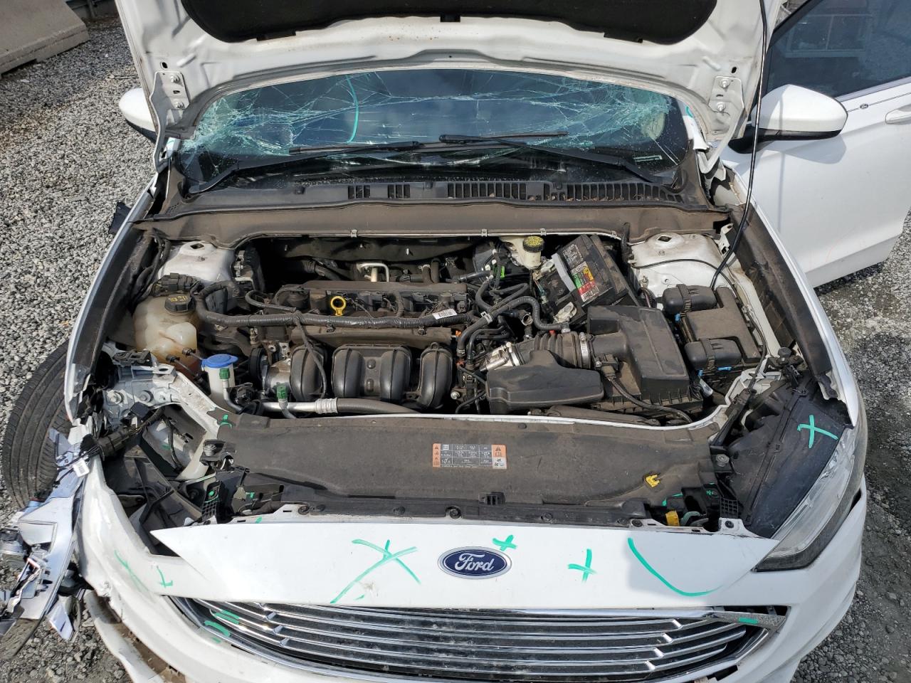 2017 FORD FUSION S photo 11