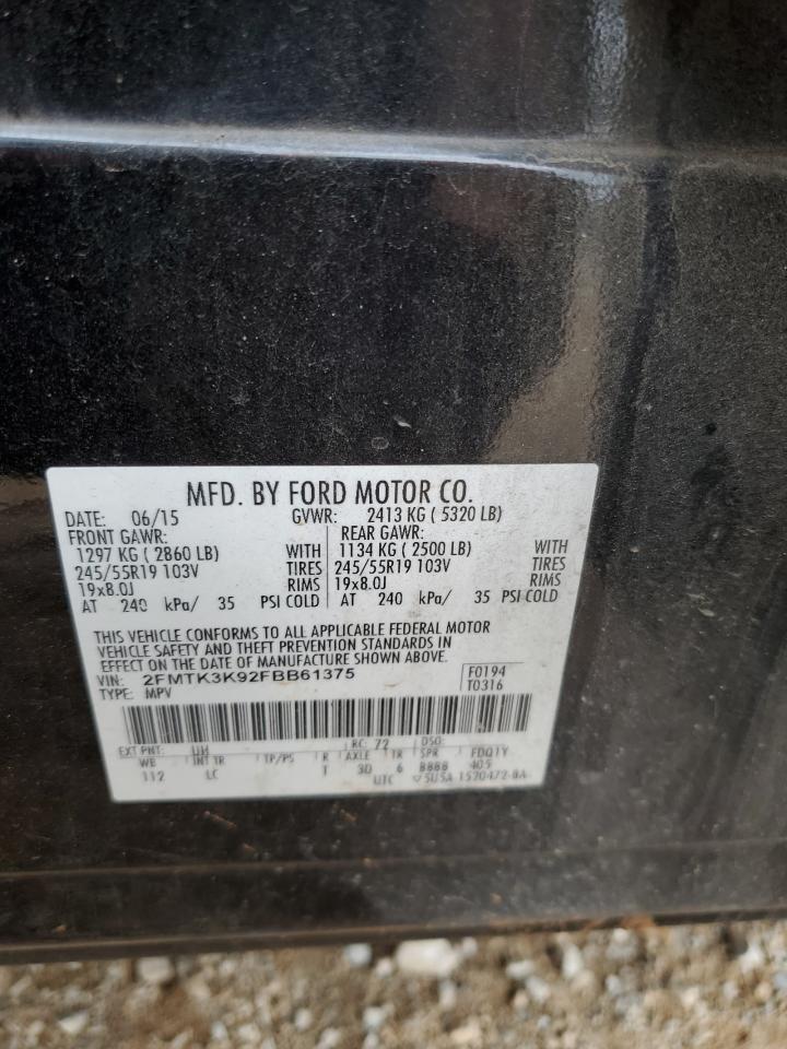 2015 FORD EDGE TITANIUM photo 25
