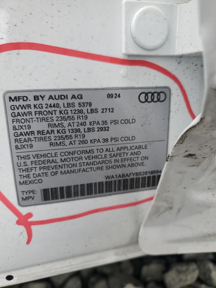 2025 AUDI Q5 PREMIUM 40 photo 40