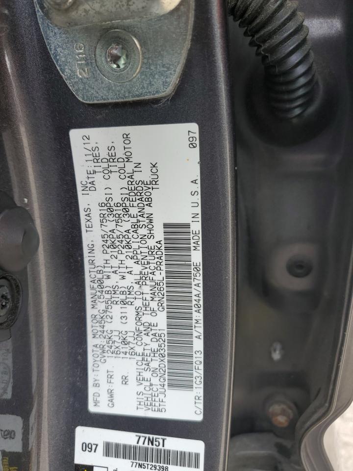 2013 TOYOTA TACOMA DOUBLE CAB PRERUNNER photo 23