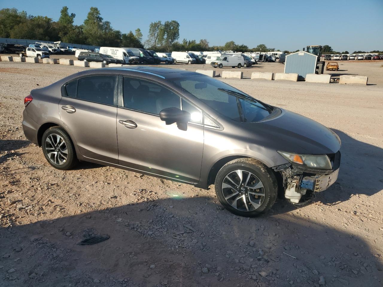 2014 HONDA CIVIC EX photo 4