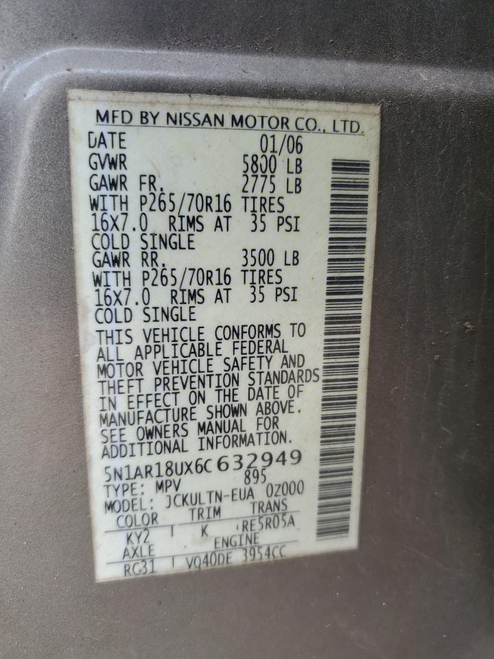 2006 NISSAN PATHFINDER LE photo 27