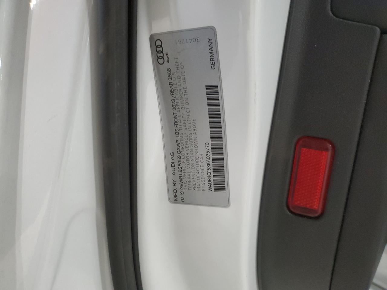 2019 AUDI S5 PREMIUM PLUS photo 12