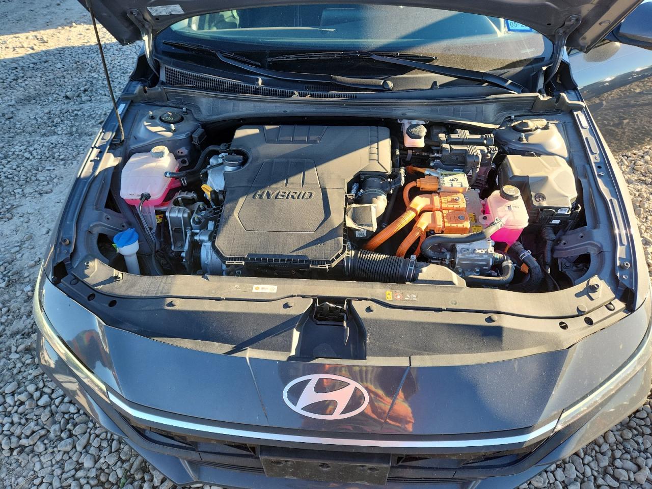2024 HYUNDAI ELANTRA BLUE photo 11