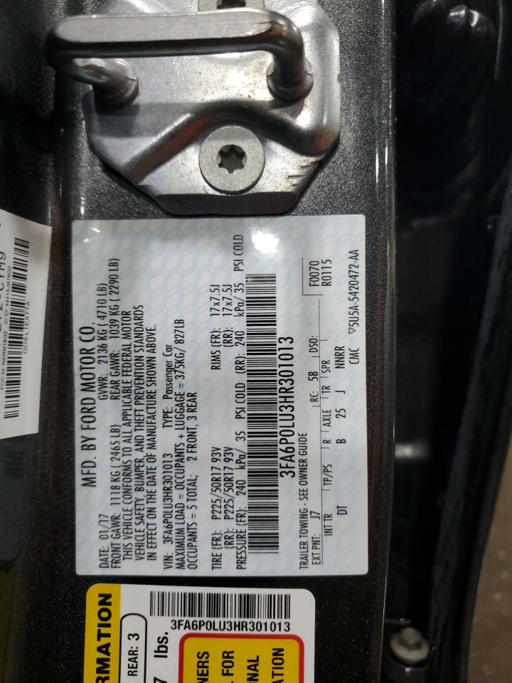 2017 FORD FUSION SE HYBRID photo 12