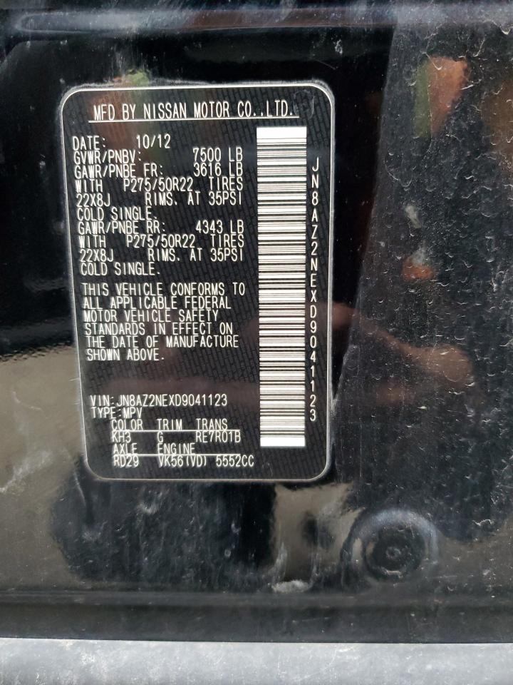 2013 INFINITI QX56 BASE photo 13