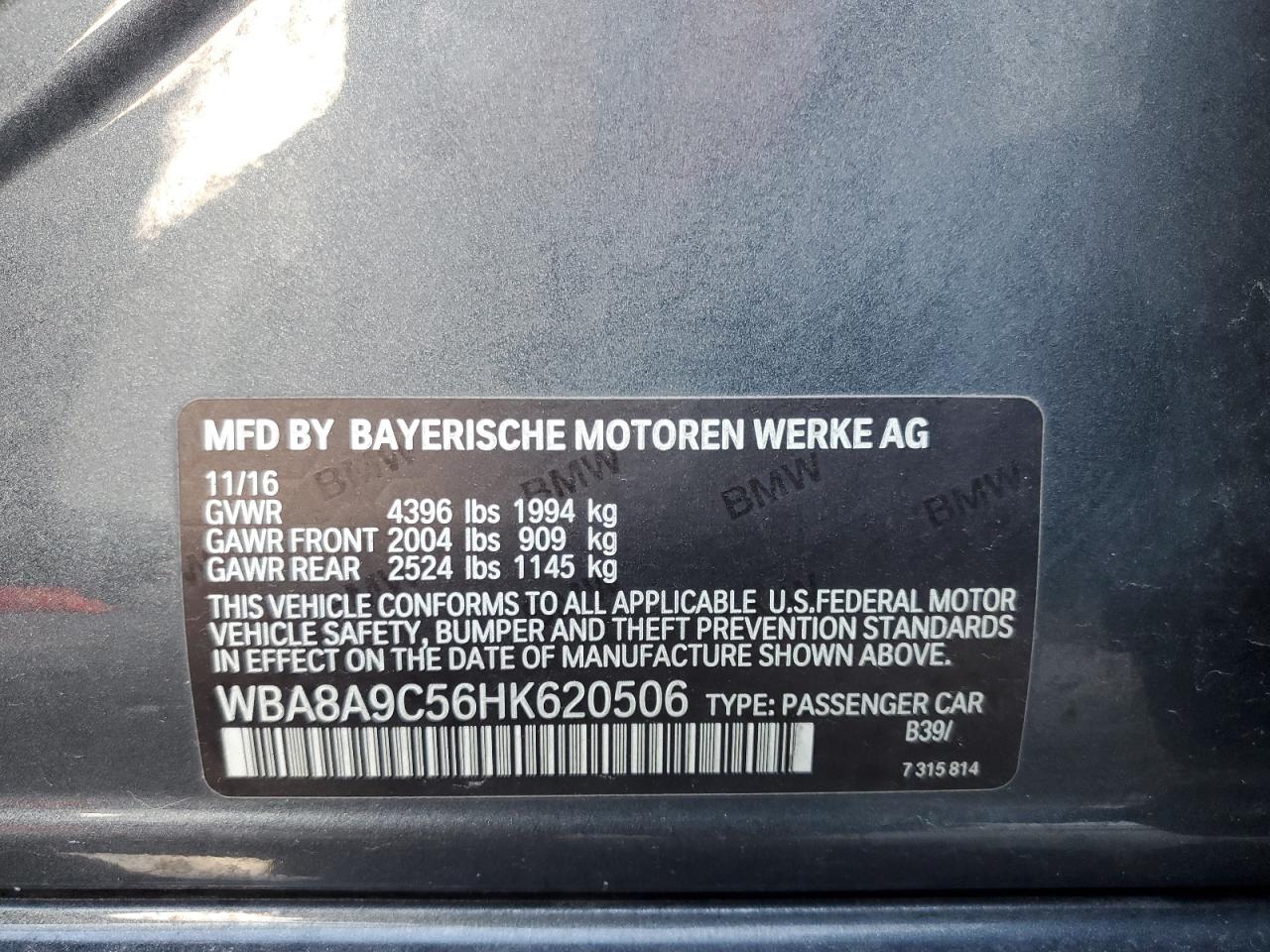 2017 BMW 320 I photo 23