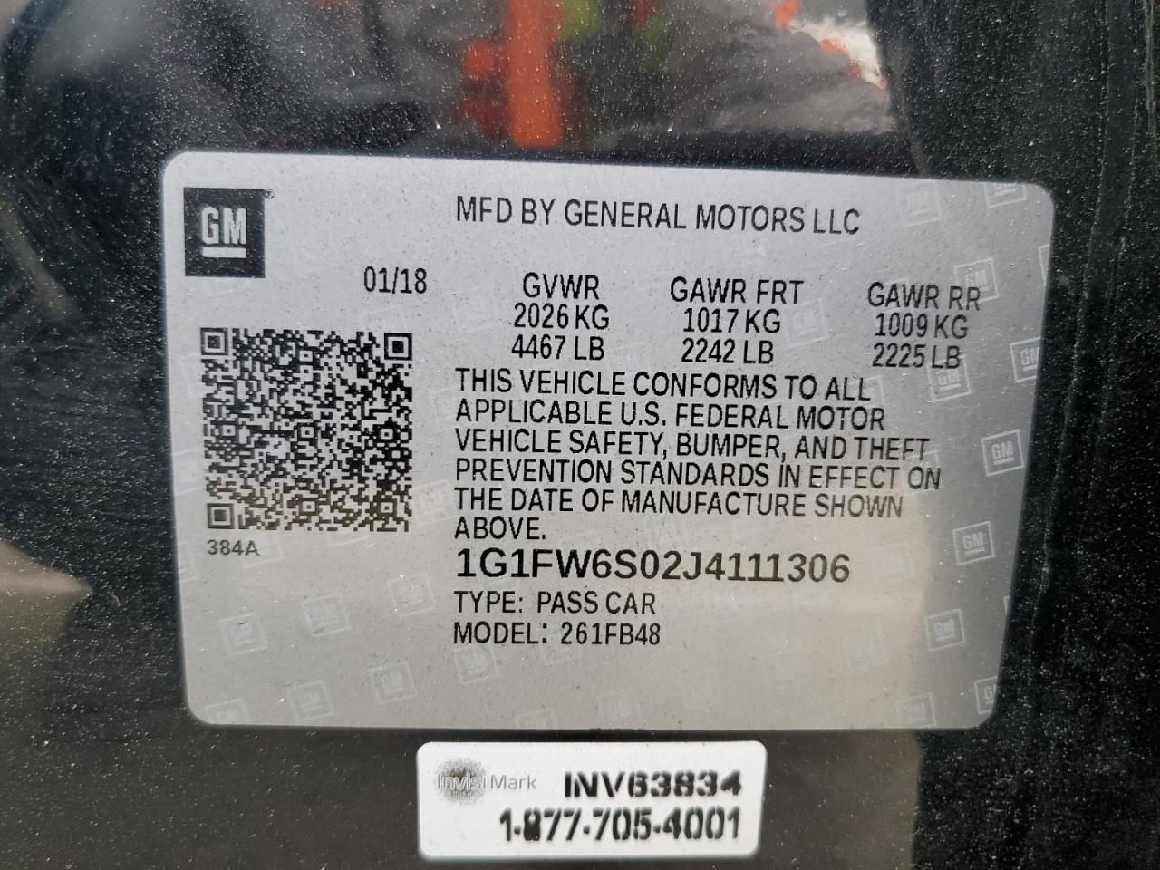 2018 CHEVROLET BOLT EV LT photo 23