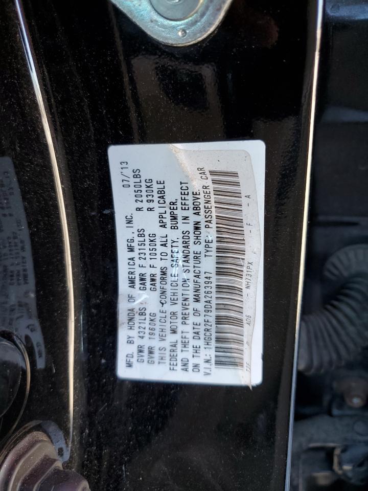 2013 HONDA ACCORD EX photo 34
