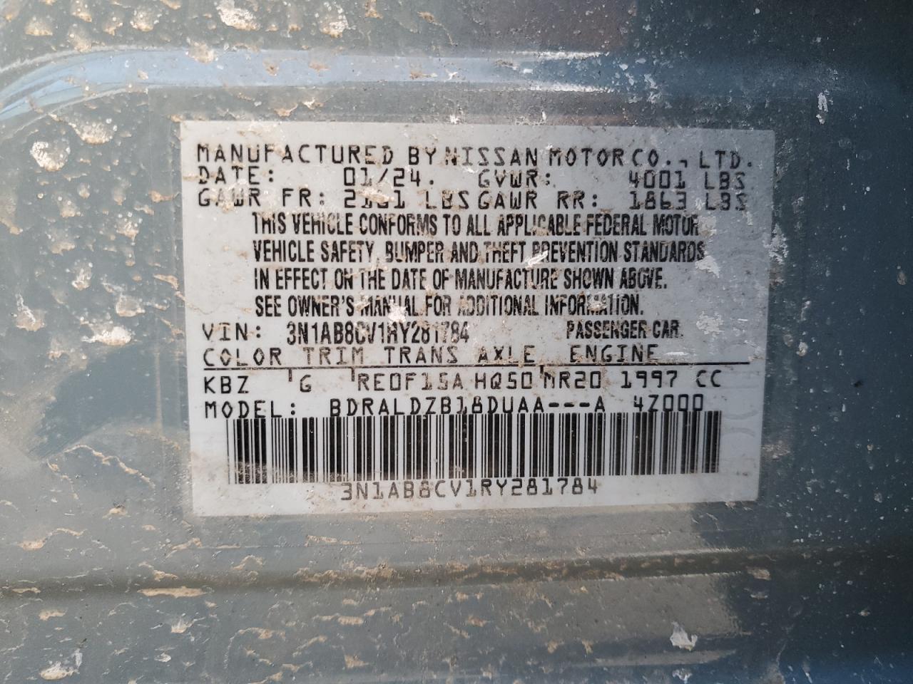 2024 NISSAN SENTRA SV photo 34