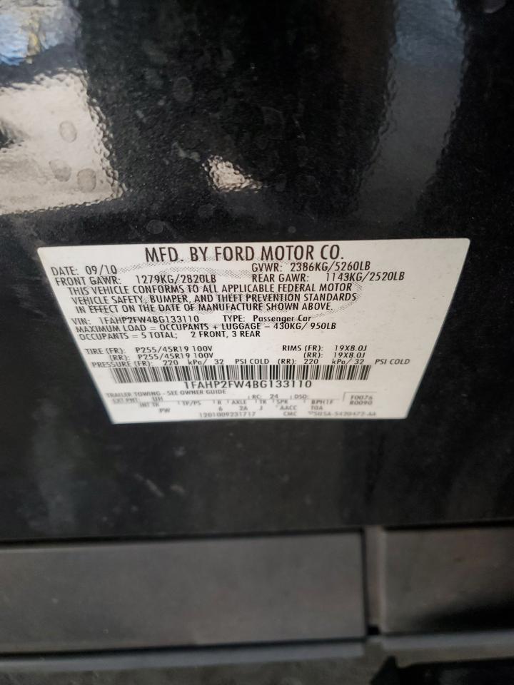 2011 FORD TAURUS LIMITED photo 13