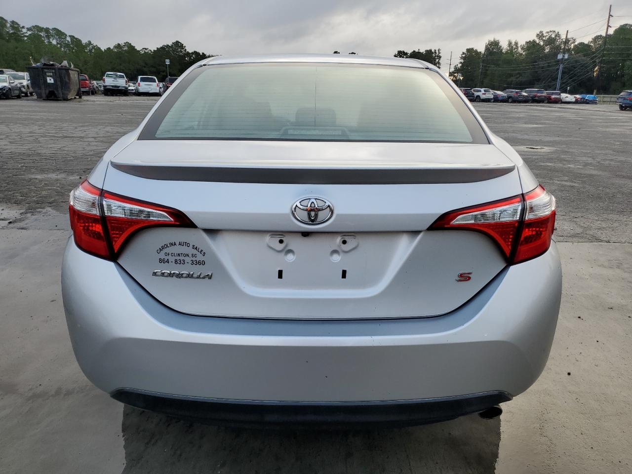 2015 TOYOTA COROLLA S photo 6