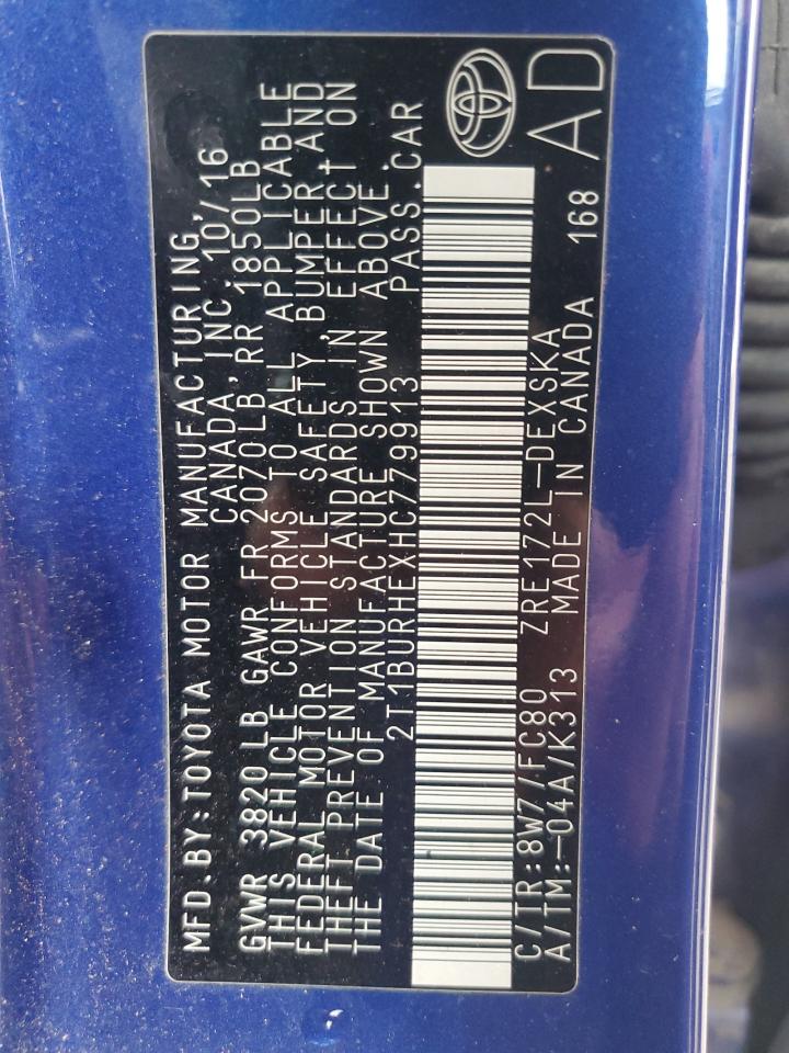 2017 TOYOTA COROLLA SE photo 25