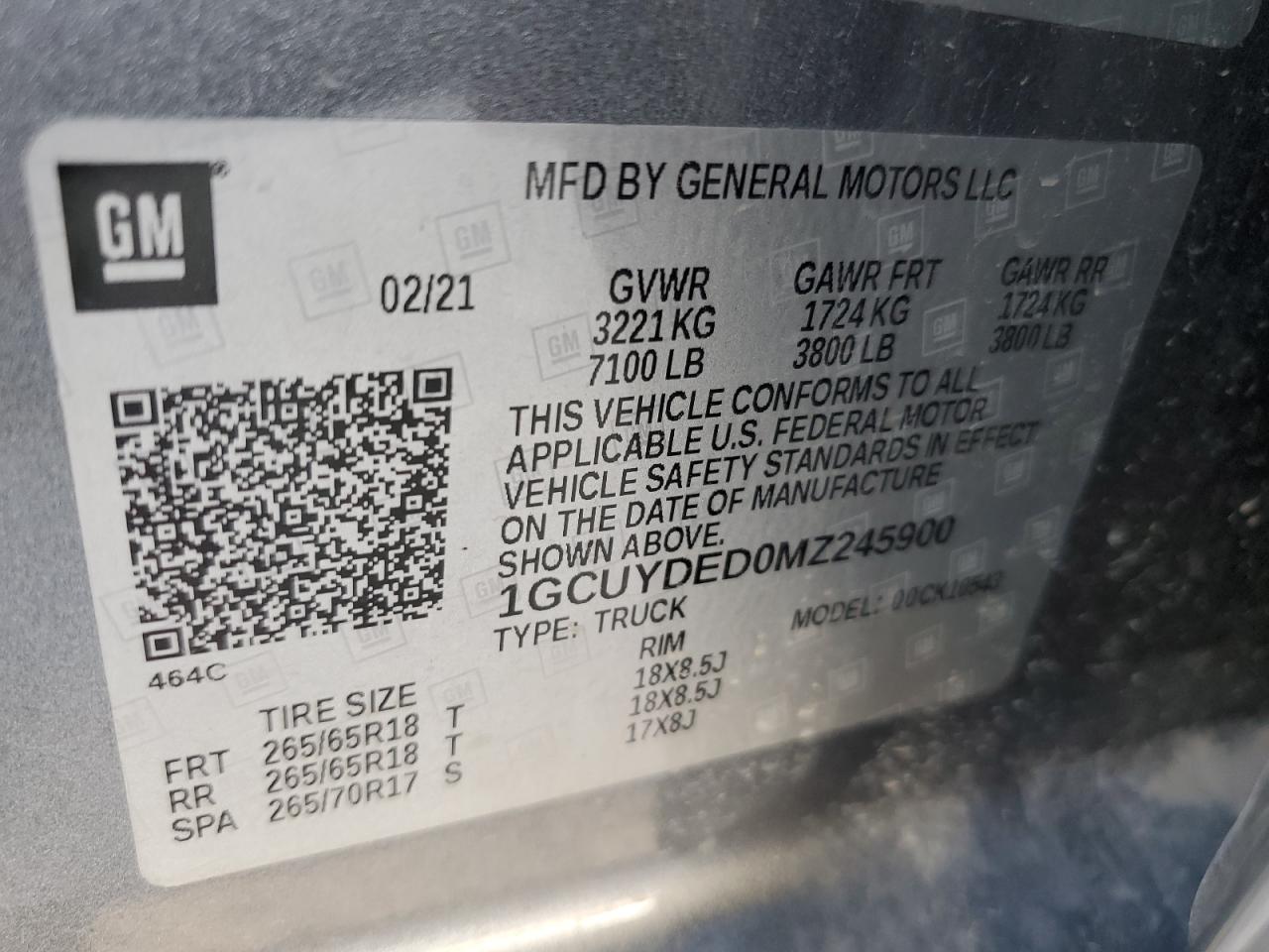 2021 CHEVROLET SILVERADO K1500 LT photo 13