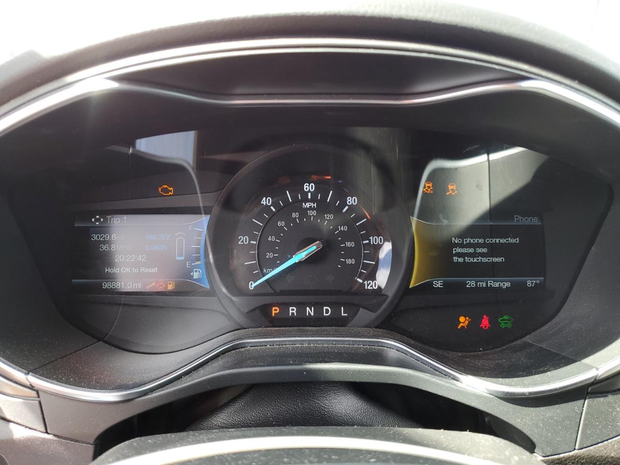 2016 FORD FUSION TITANIUM PHEV photo 9