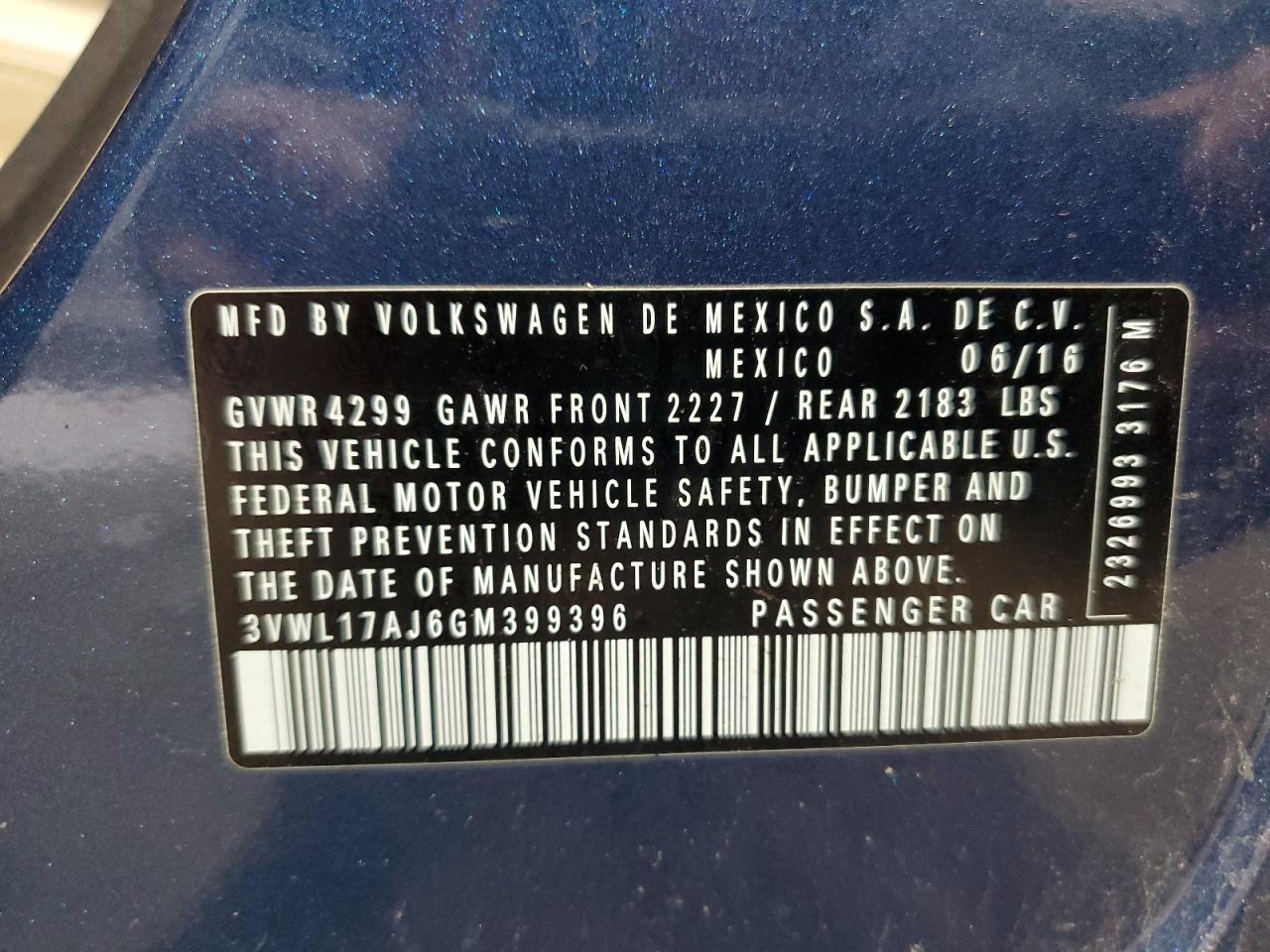 2016 VOLKSWAGEN JETTA SEL photo 13