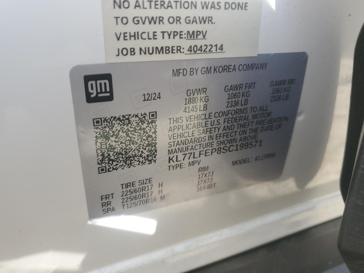 2025 CHEVROLET TRAX LS photo 37