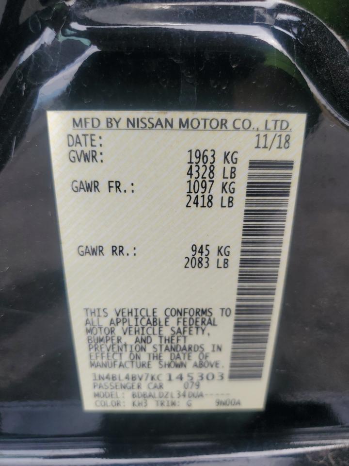 2019 NISSAN ALTIMA S photo 23