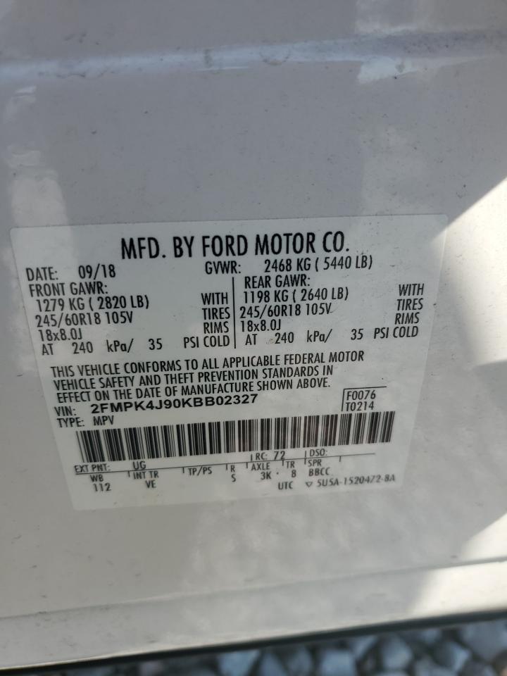 2019 FORD EDGE photo 13