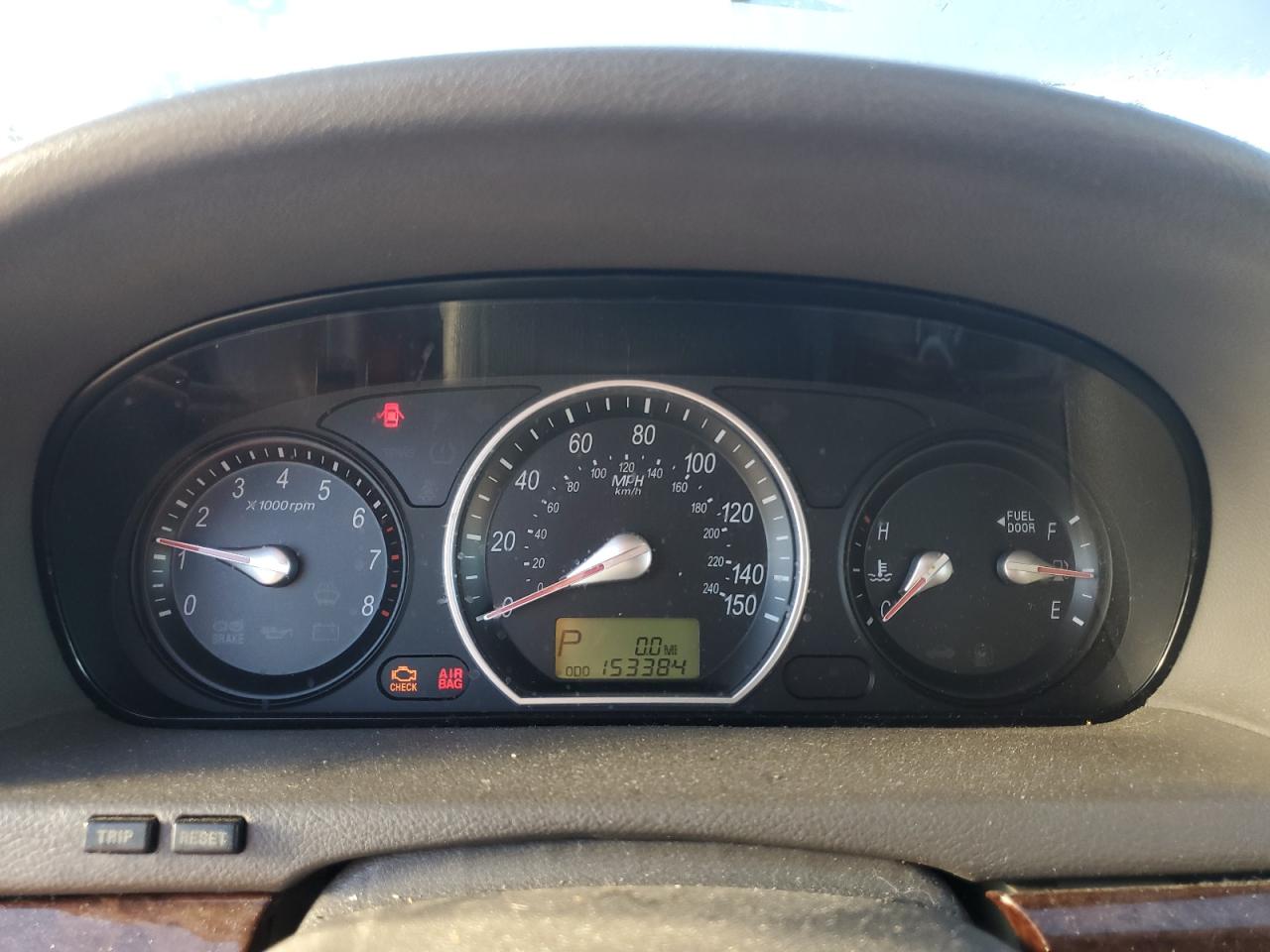 2008 HYUNDAI SONATA GLS photo 9